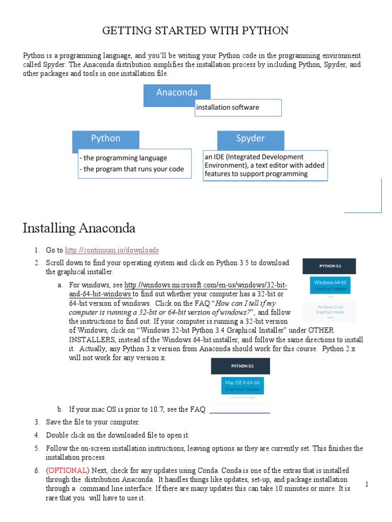 Python Setup Guide for Beginners | PDF | Command Line Interface ...