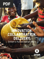 Humanitarian Brochure: A Summary of Oxfam's Expertise in Emergencies