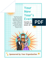 Your New Year's Event: Sponsored by Your Organization