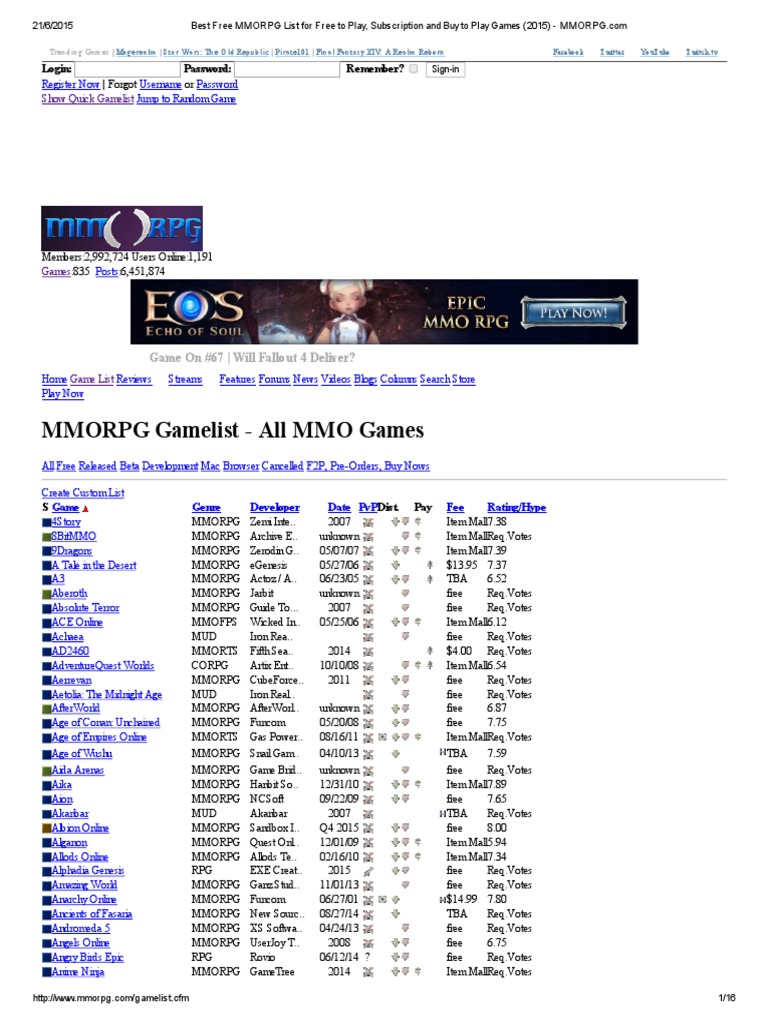 Best Free Mac Games 2015