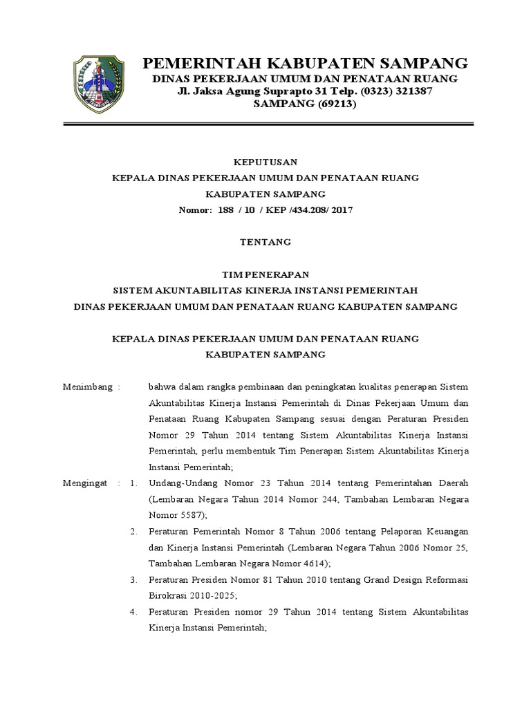 Sk Tim Sakip Pupr Pdf