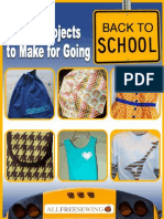 6 Free Sewing Projects To Make For Going Back To School Ebook PDF
