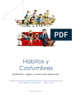 Hábitos y Costumbres