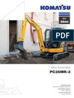 PC35MR-3: Mini-Excavator