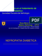 Actualización en El Tratamiento de Nefropatía Diabética Sociedad Peruana de Nefrología