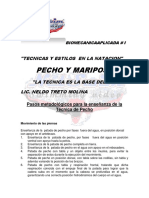 2-Pecho y Mariposa, Ponencia