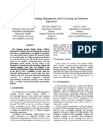 Convergence of Knowledge Management and E-Learning PDF