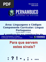 A Pontuação Na Construção Do Texto.