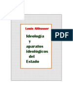 Althusser, Louis - Ideología y Aparatos Ideológicos Del Estado PDF
