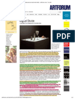 Digital Divide Contemporary Art and New Media Artforum Com by Claire Bishop Sept 2012