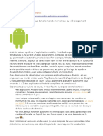 Créez Des Applications Pour Android Master