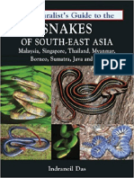 Naturalist's Guide To The Snakes of South-East Asia - Malaysia, Singapore, Thailand, Myanmar, Borneo, Sumatra, Java and Bali (Indraneil Das)