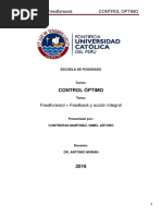 Feedforward + Feedback y Accion Integral