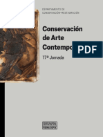 Conservación de Arte Contemporáneo