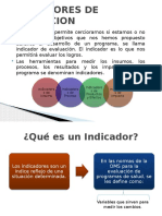 Indicadores de Evaluacion