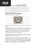 DEFINICIÓN DEHIPÓTESIS