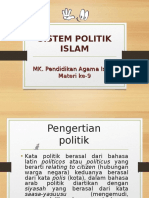 Sistem Politik Islam