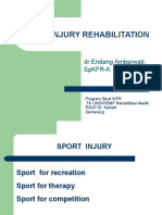 Sport Injury DR Endang Ambarwati