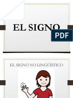 El Signo Lingüístico