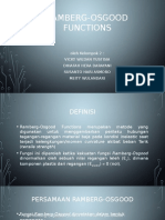 Ramberg Osgood Functions