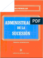 Administracion de La Sucesion - Pascual Eduardo Alferillo