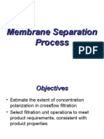 Membrane Separation Process-Week 10