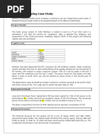 Financial Modeling Case Study (Enercon)