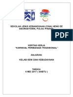 Kertas Kerja Kelab Seni Dan Kebudayaan