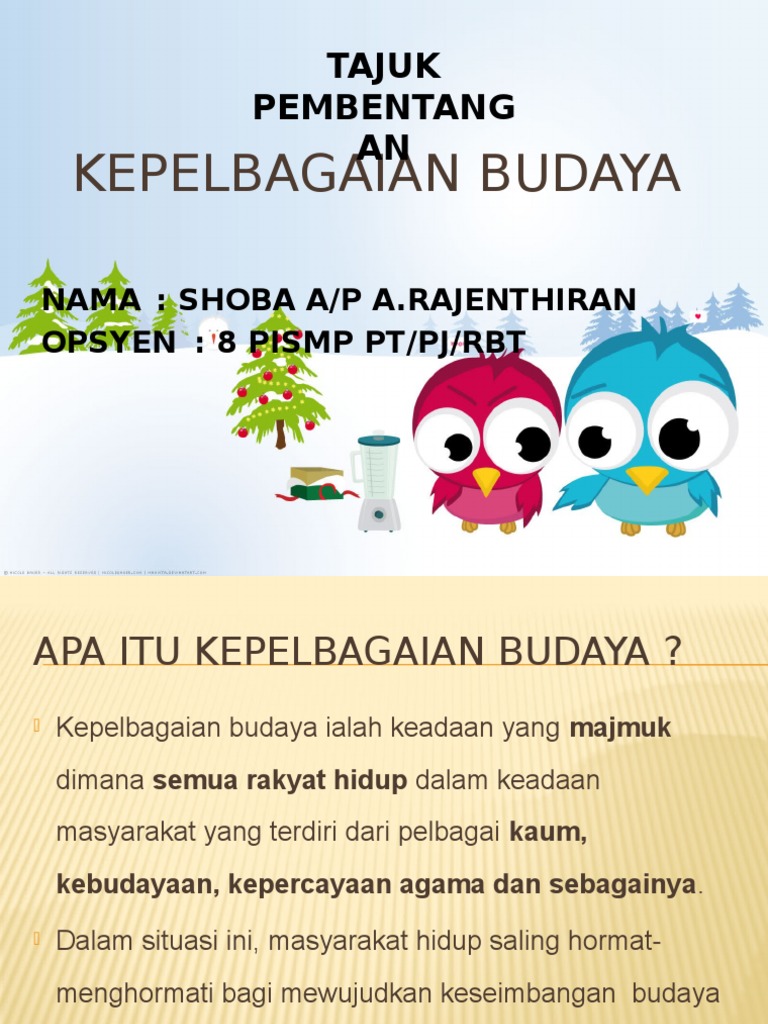 Pengenalan Kepelbagaian Budaya Pdf