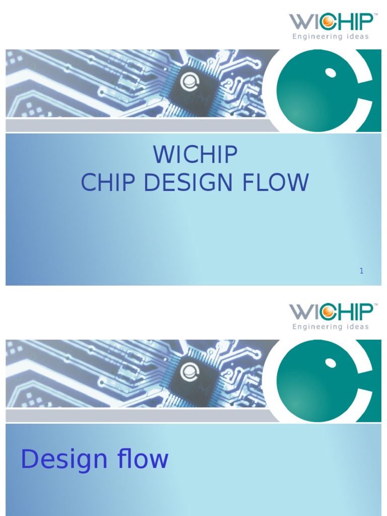 WICHIP SoC Design Methodology Overview | PDF | Specification (Technical ...