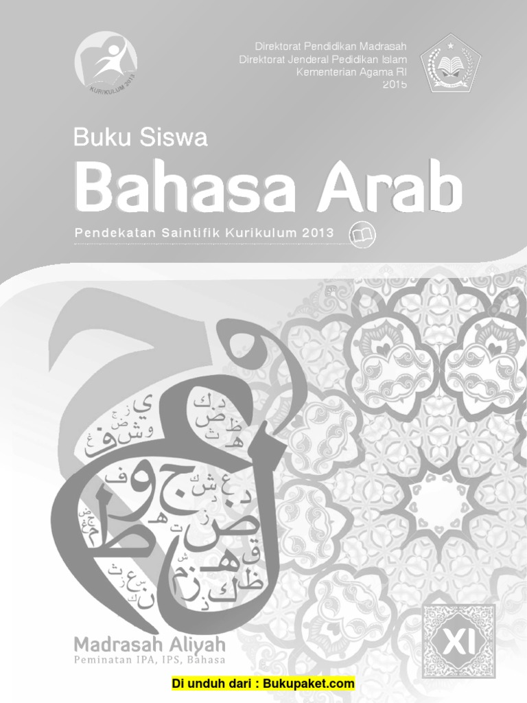 Buku Bahasa Arab Kelas 11 PDF