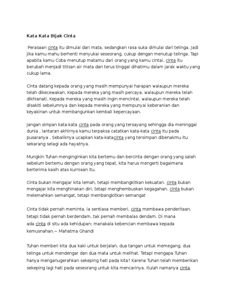 Kata Kata Bijak