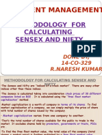 Methodology For Calculating Sensex and Nifty 1