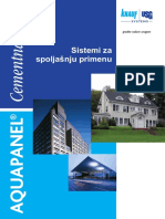 Aquapanel Sistemi Za Spoljasnju Primenu PDF