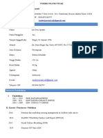 (Cv) Curriculum Vitae Ari