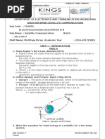 satellite communication question bank pdf