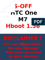 HTC One m7 S-Off Hboot 1.56