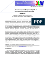 Pengukuran Indeks Kepuasan Masyarakat PDF