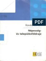 Kovács Zoltán - Népesség - És Településföldrajz PDF