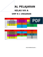 Jadwal Pelajaran