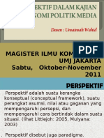 Materi Kuliah Political Economy Media