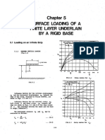 Chapter 5 - Surface Loading On A Finite Layer Underline by A Rigid Base