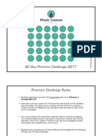 30 Day Practice Challenge
