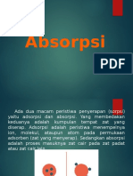 ABSORPSI] Proses Absorpsi dan Adsorpsi