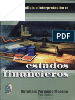 Analisis e Interpretacion de Estados Financieros PDF
