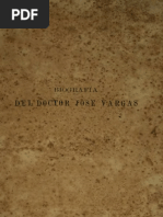 Biografia Del Doctor Jose Maria Vargas Laureano Villanueva | PDF ...