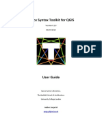 Space Syntax Toolkit - User Guide v0.1.0