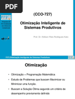 2Otimização Inteligente de Sistemas Produtivos (Introdução)
