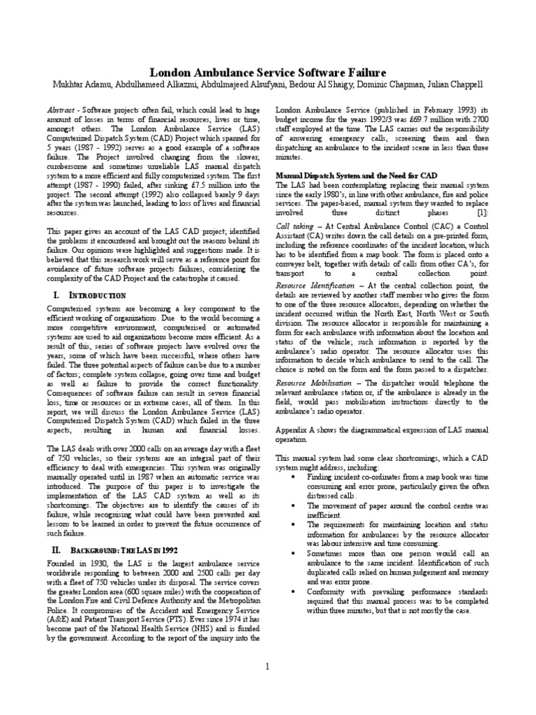 London visual data 2