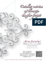 2016 Catalog ArtaFierului PDF